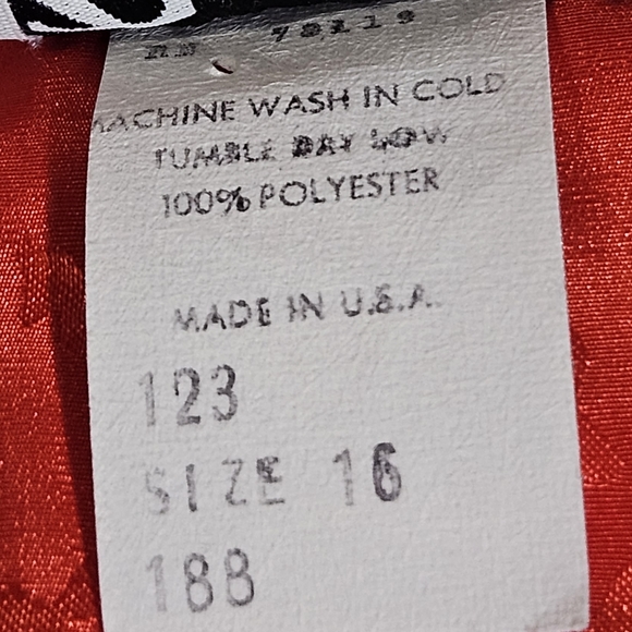 Vintage Ridge T Women's Blouse Long Sleeve Shirt Padded Shoulders Collared 90s - Picture 6 of 9